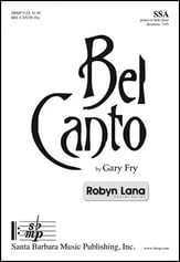 Bel Canto SSA choral sheet music cover